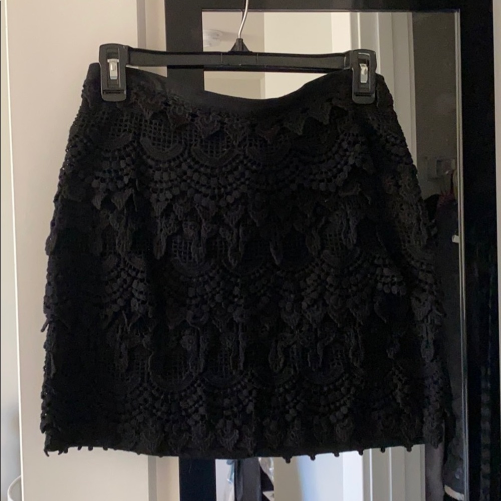 Layered Black Skirt
